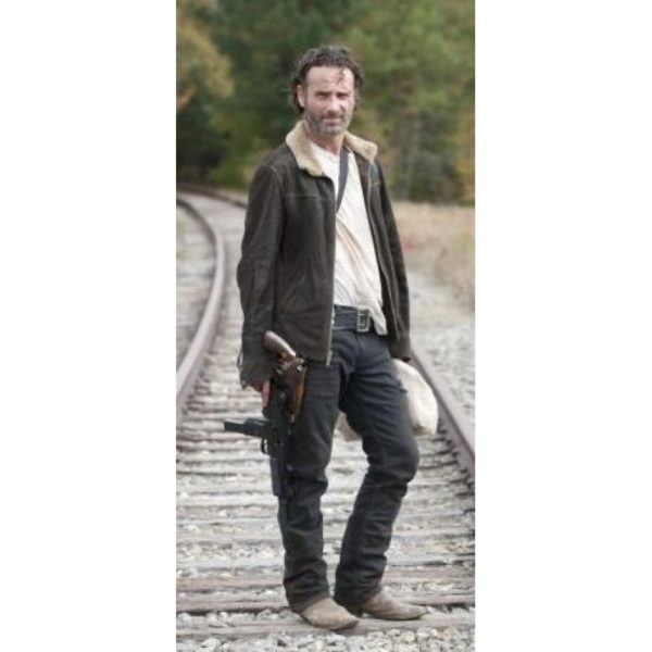 Rick Grimes The Walking Dead Leather Jacket - TedWed