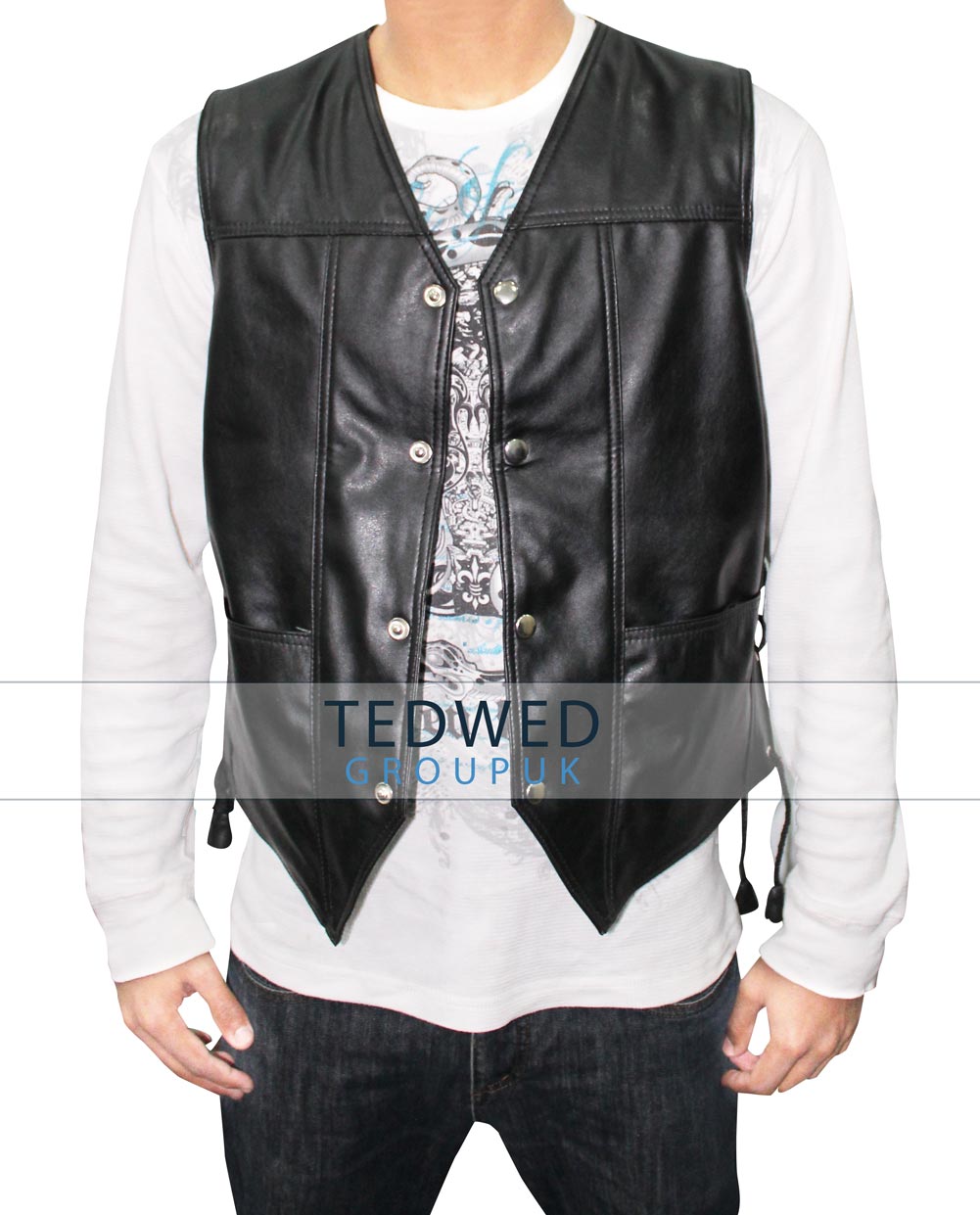 Walking Dead Daryl Dixon Leather Vest - TedWed